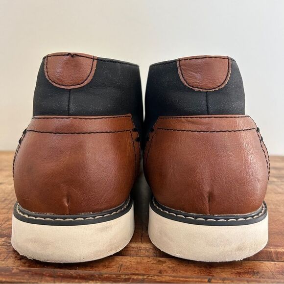 Madden men's sz 12 M-Dodge lace shoes black & brown - Picture 7 of 11